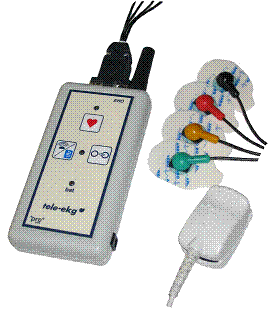 Cardio-Diabetological Module. Tele-EKG device manufactured by Pro-Plus company.
